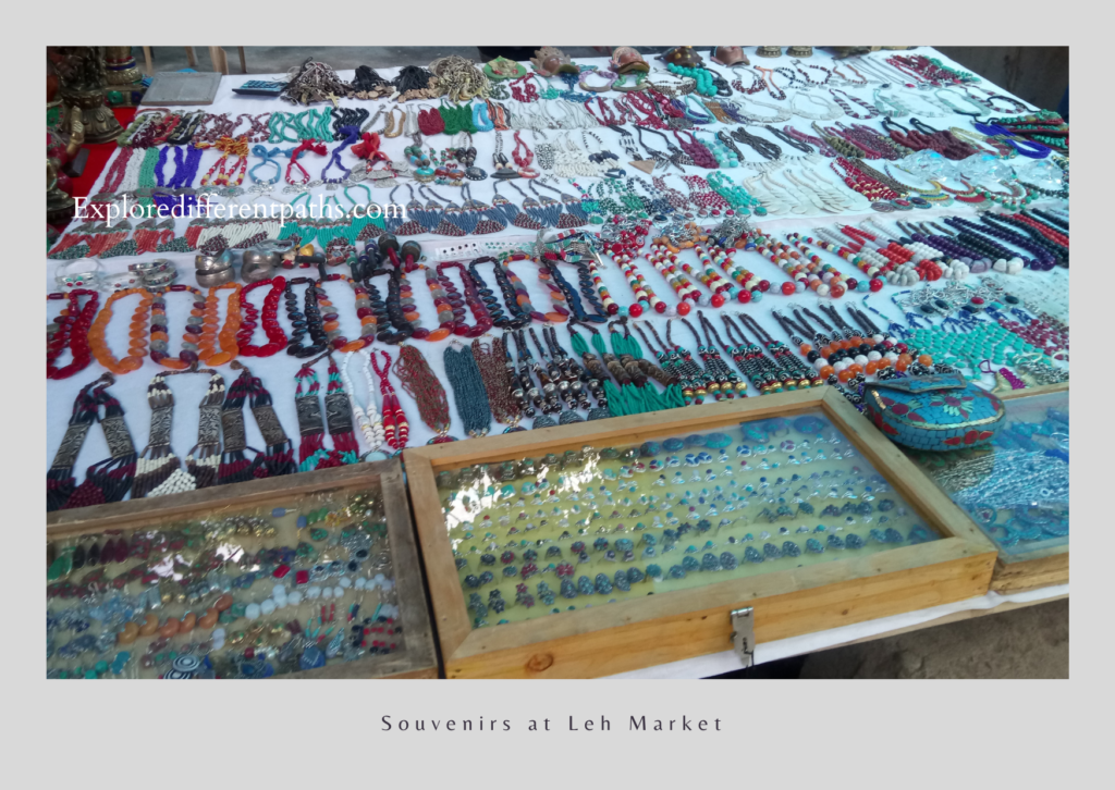 Souvenirs at Leh Market