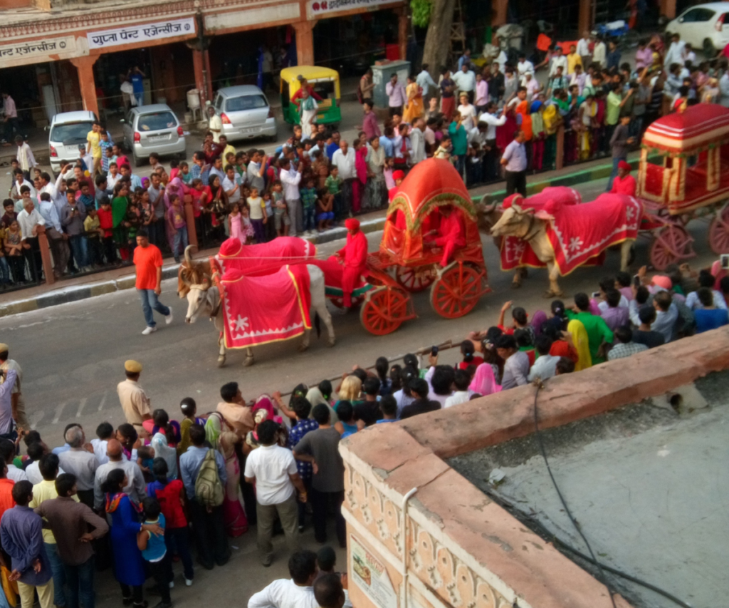 Teej Procession in Jaipur