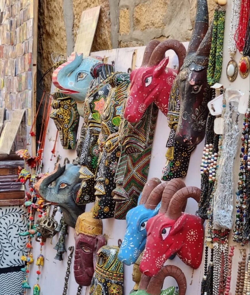 Shopping at local markets