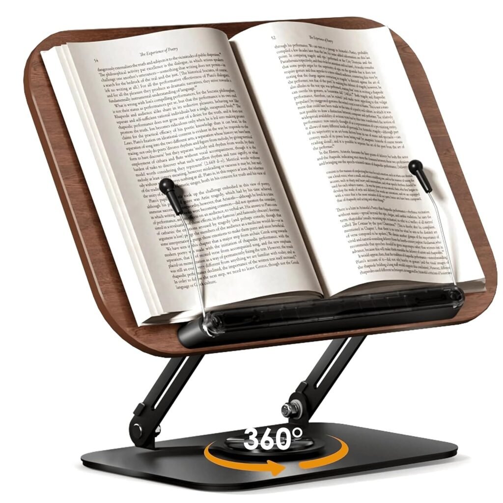 Book stand for reading