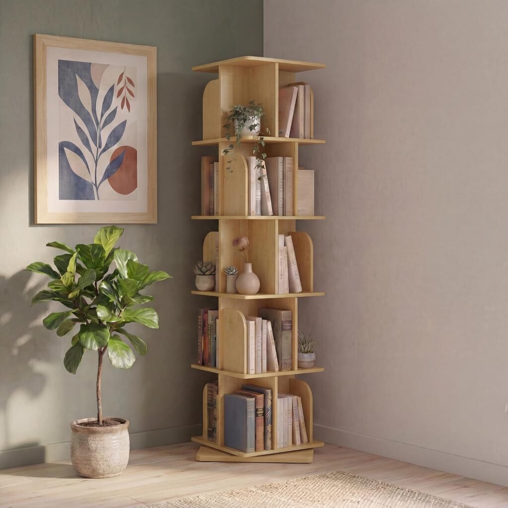 Rotating Bookshelf